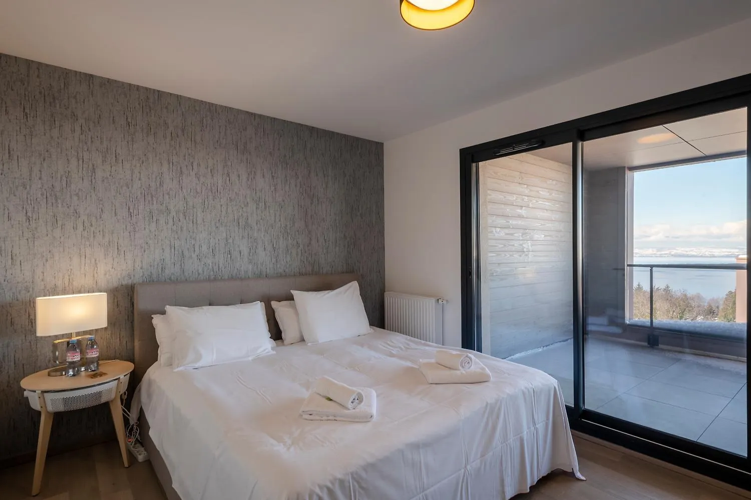 شقة Splendid T4 With Lake And Mountain View إفيان ليه با فرنسا